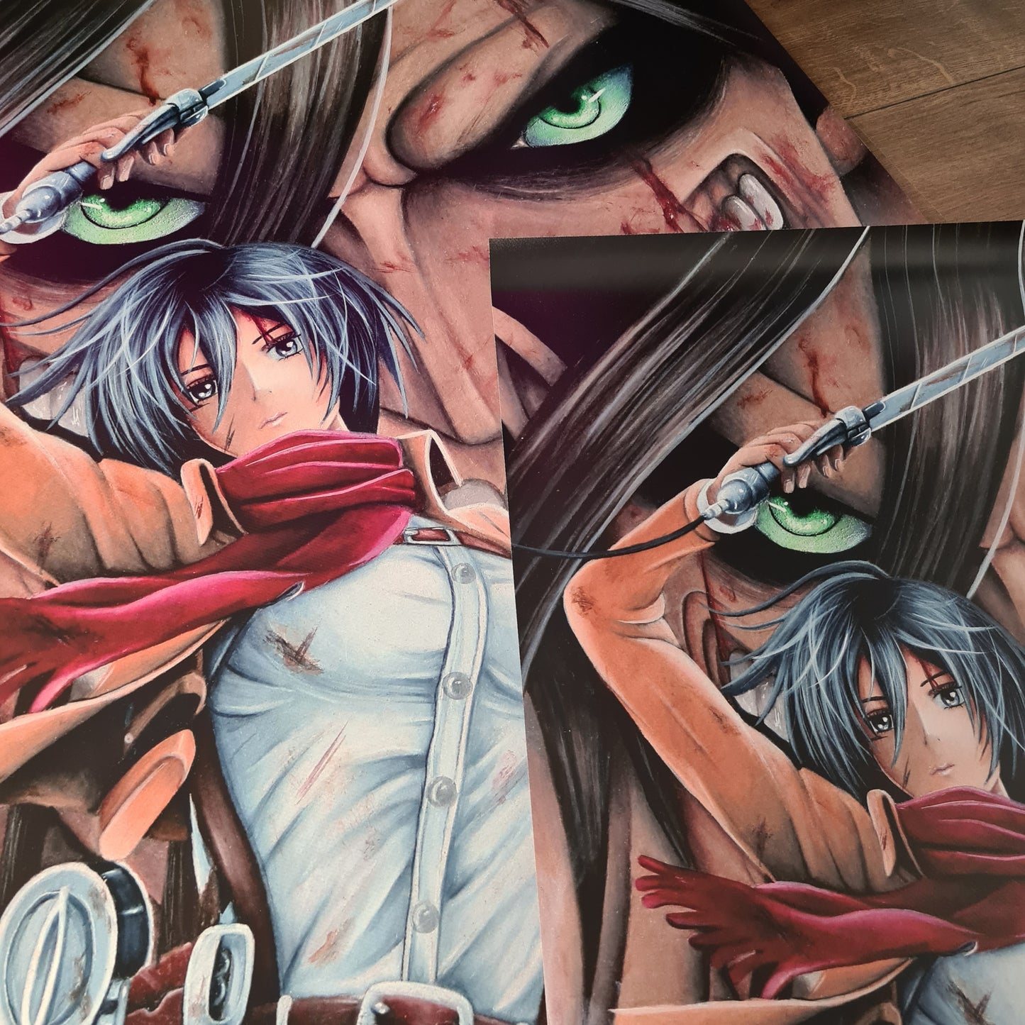 Mikasa Ackermann XXL PVC-Poster