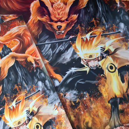 Naruto & Kurama XXL PVC-Poster