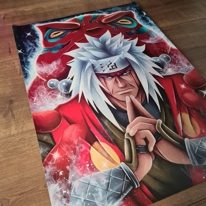 Jiraiya XXL PVC-Poster