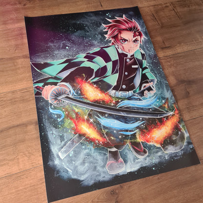 Tanjiro XXL PVC-Poster