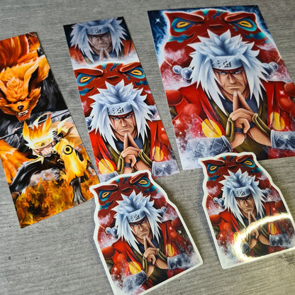 Jiraiya & Naruto Set