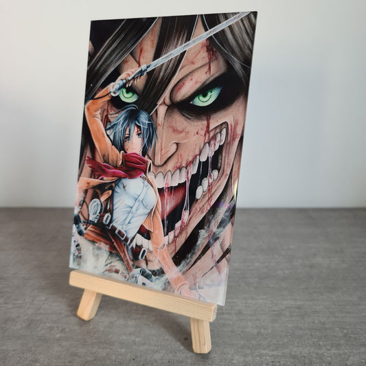 Mikasa Ackermann  acrylic glass print