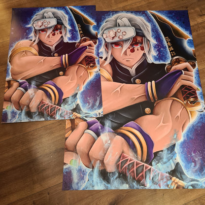 Tengen Uzui XXL PVC-Poster