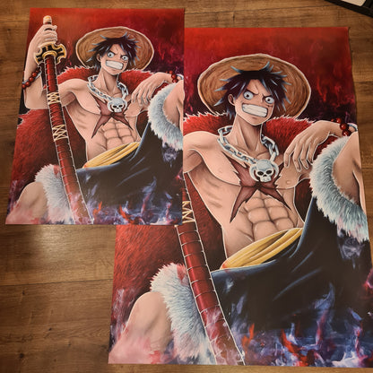 Monkey D Luffy XXL PVC-Poster