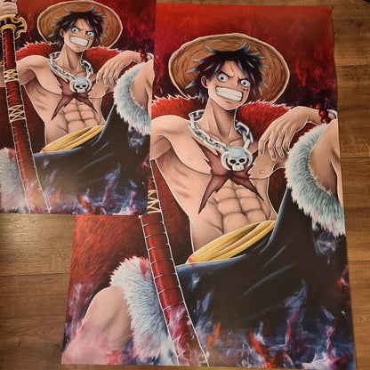 Monkey D Luffy XXL PVC-Poster