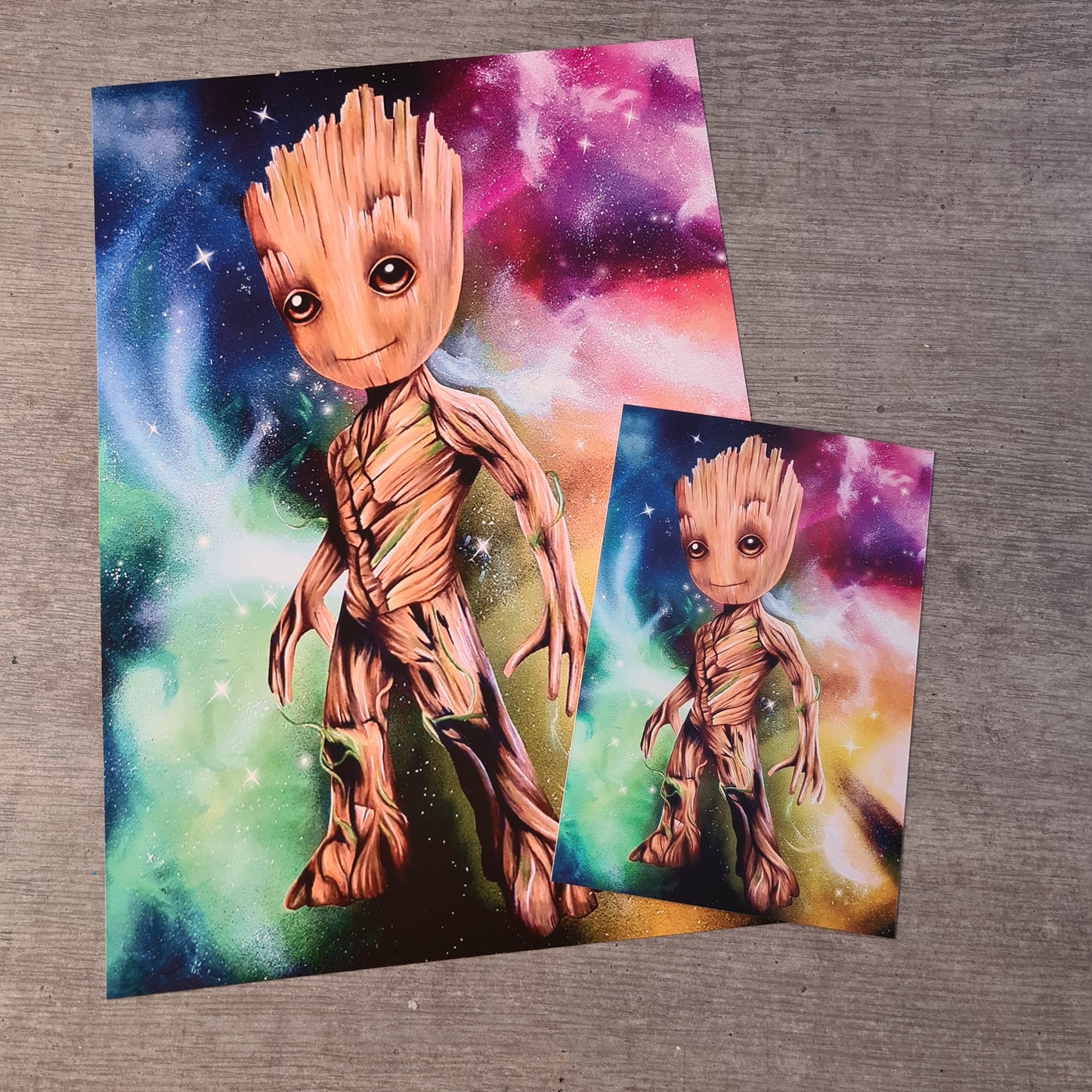 Tree Superhero Print