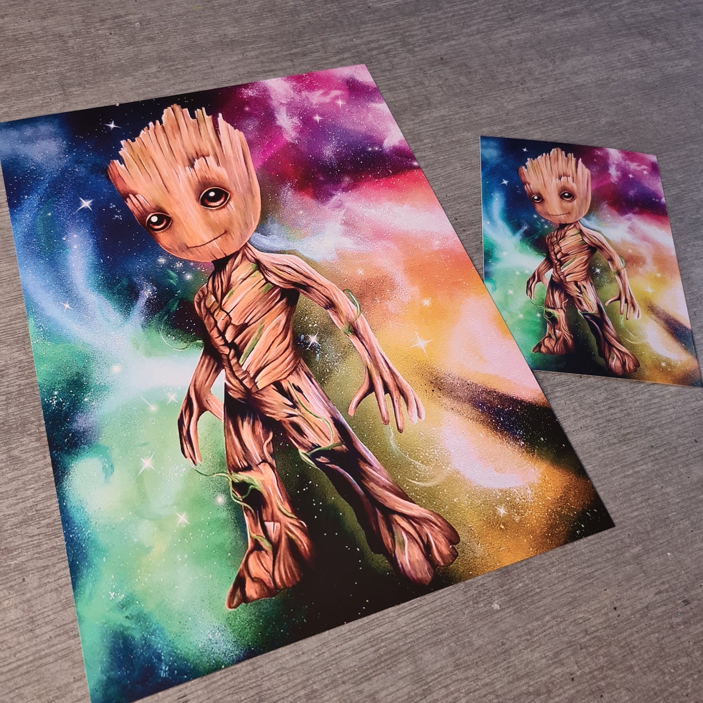 Tree Superhero Print