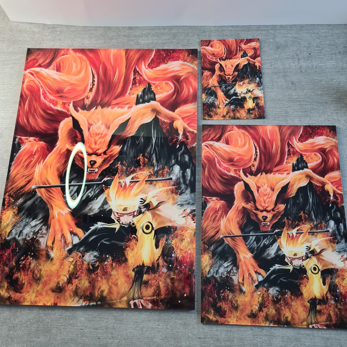 Naruto & Kurama Acrylglas