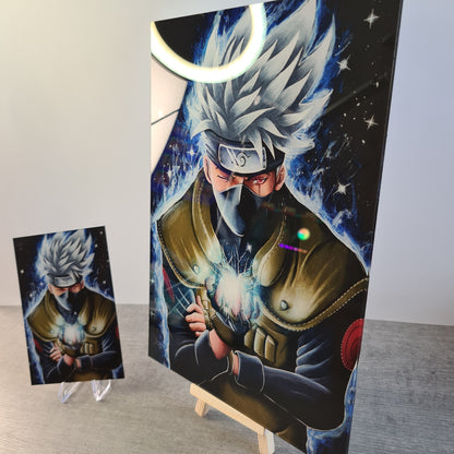 Kakashi acrylic glass print