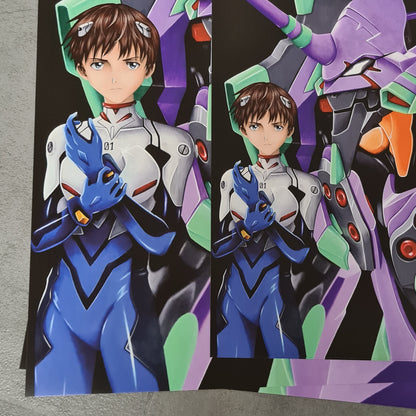 Shinji & EVA-01 POSTER