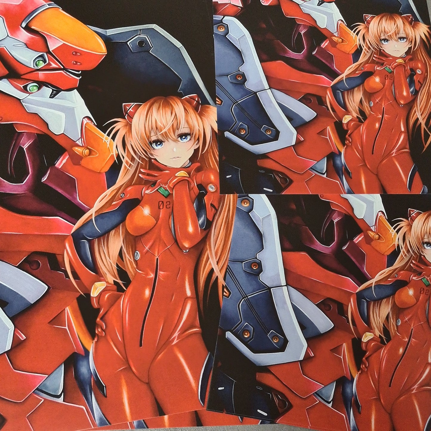 Asuka & EVA-02 Poster