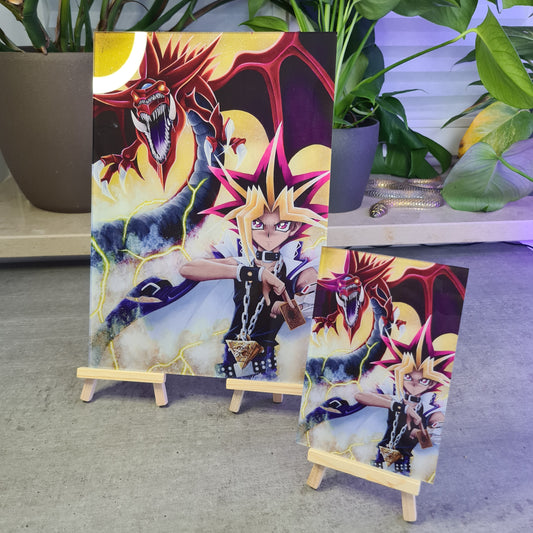 Yami & Slifer acrylic glass print