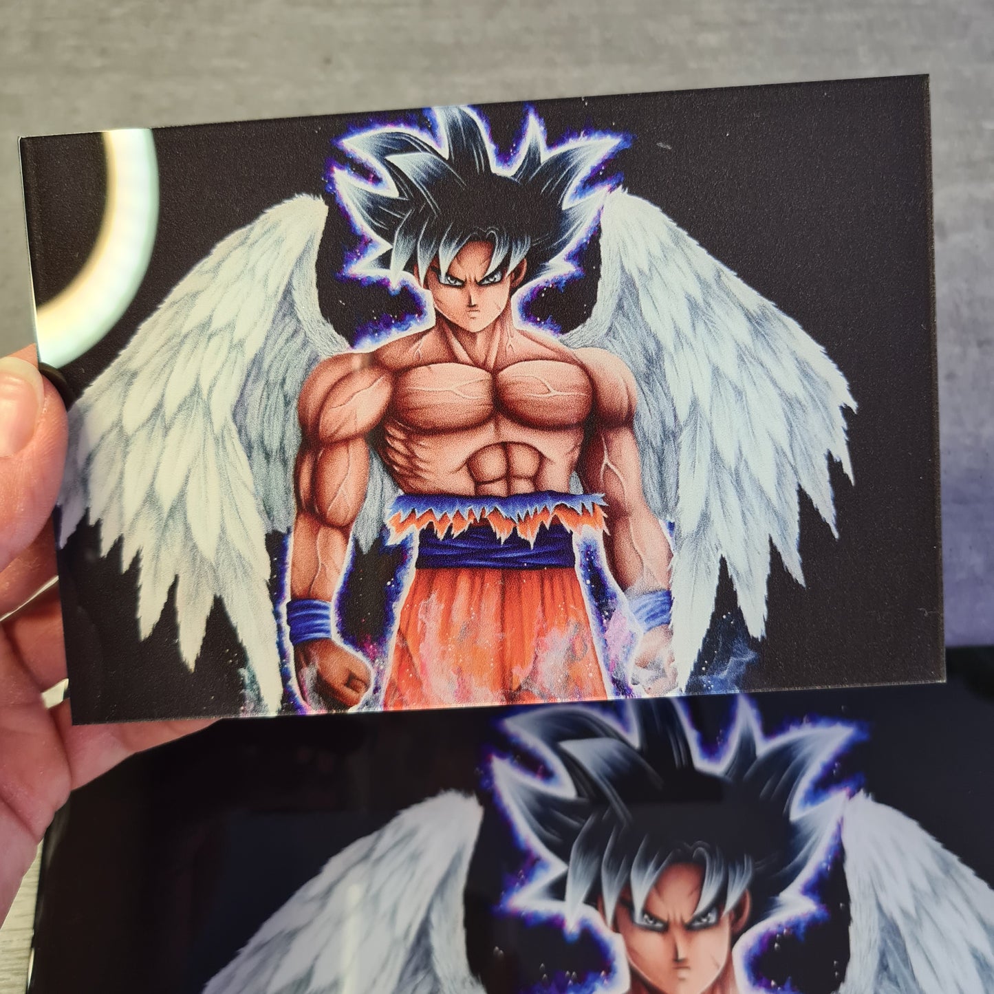 Geflügelter Goku Acrylglas