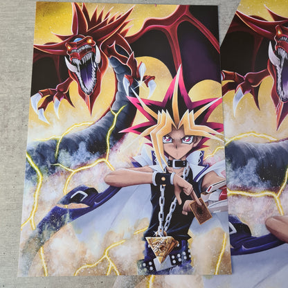 Yami & Slifer Poster