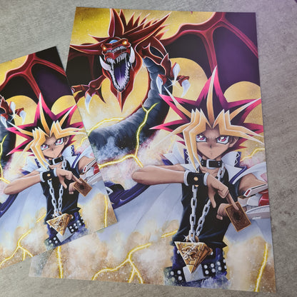 Yami & Slifer Poster