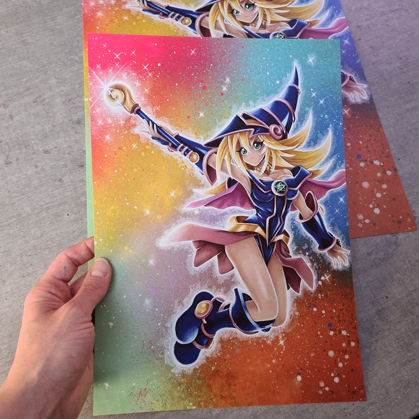 Magier Mädchen Poster