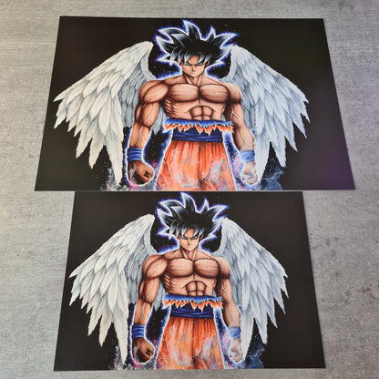 Geflügelter Goku Poster