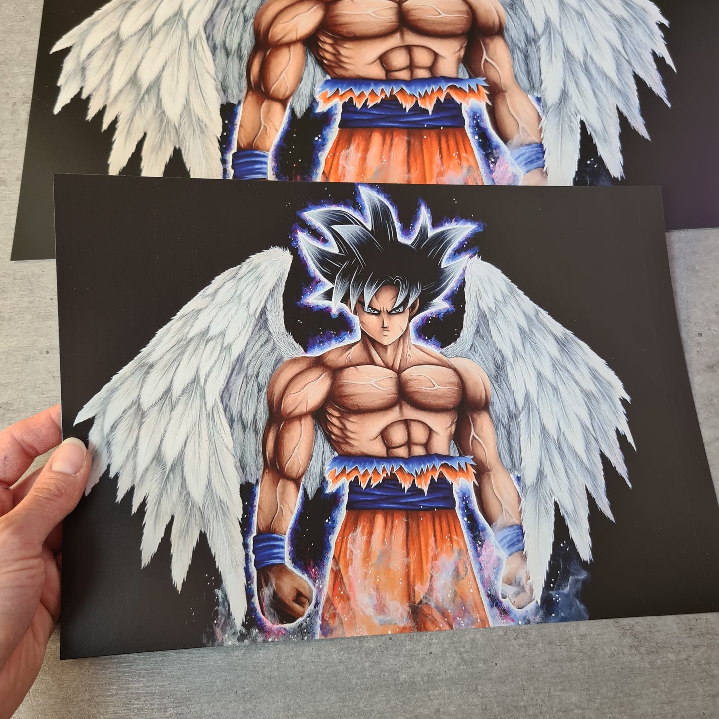 Geflügelter Goku Poster