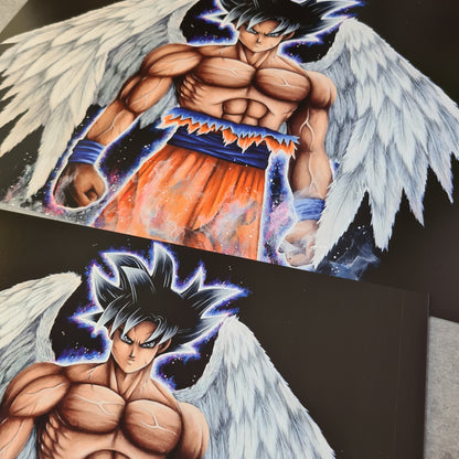 Geflügelter Goku Poster