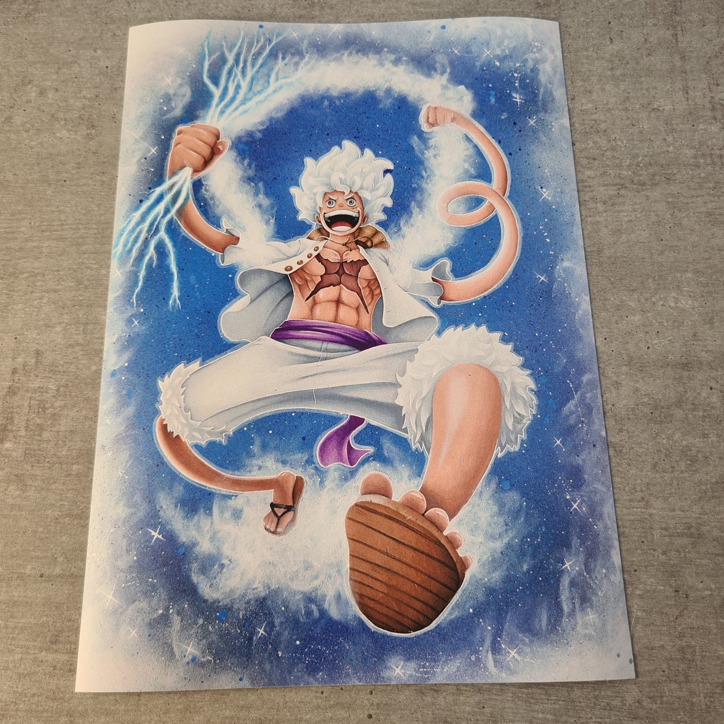 PVC Poster Luffy Gear 5