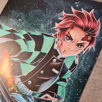 PVC Poster Tanjiro