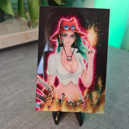 Zorro-Nami-Ace-Mix female acrylic glass print