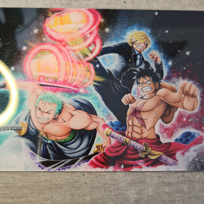 Ruffy, Sanji & Zorro Acrylglas