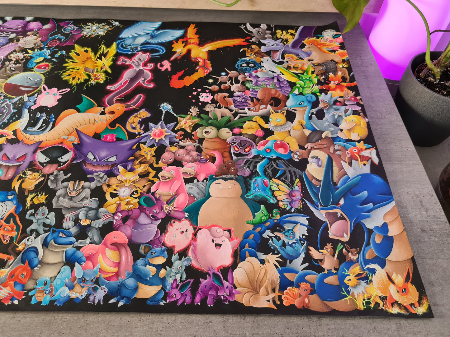 NICHT AUSVERKAUFT! ORIGINAL 151 Pokémon DIN A1