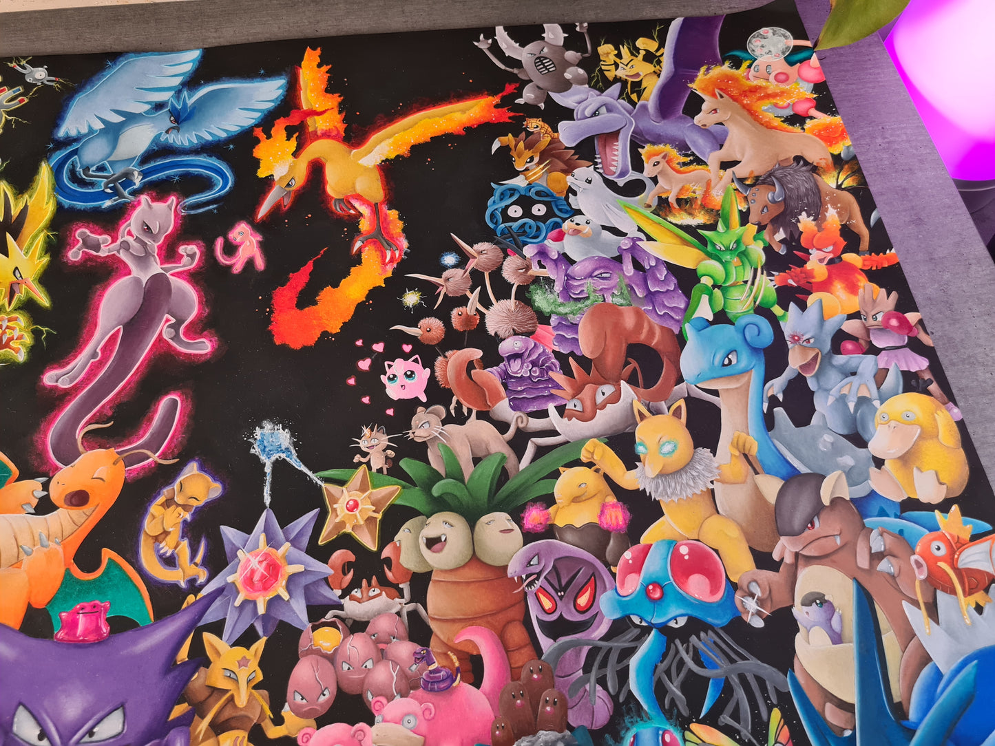 NICHT AUSVERKAUFT! ORIGINAL 151 Pokémon DIN A1