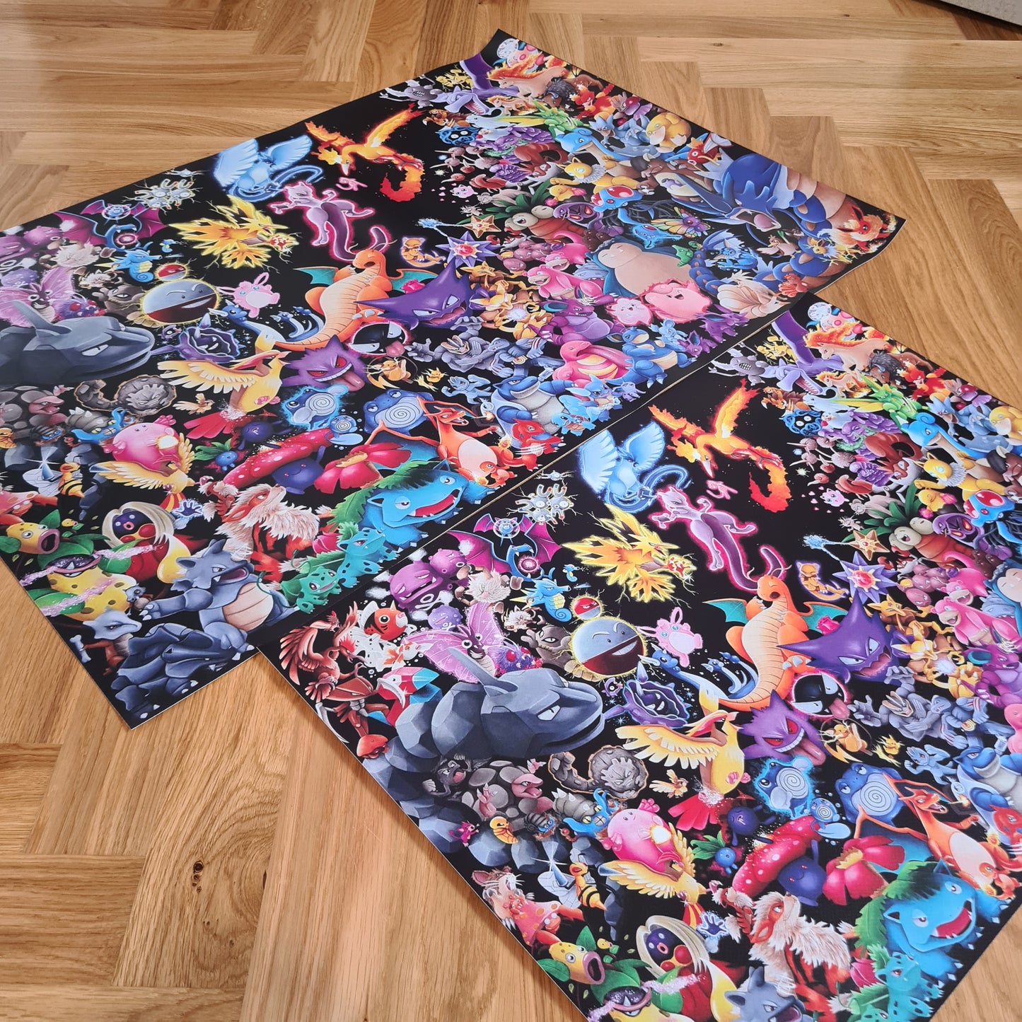 151 Pokémon PVC-POSTER DIN A1 & DIN A2