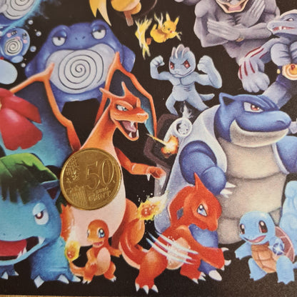 151 Pokémon PVC-POSTER DIN A1 & DIN A2