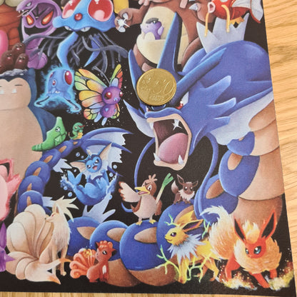 151 Pokémon PVC-POSTER DIN A1 & DIN A2