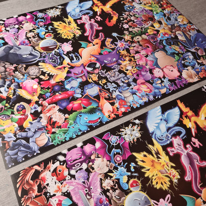 151 Pokémon POSTER in DIN A3