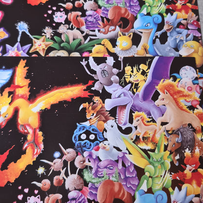 151 Pokémon POSTER in DIN A3