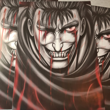 Berserk Guts Poster