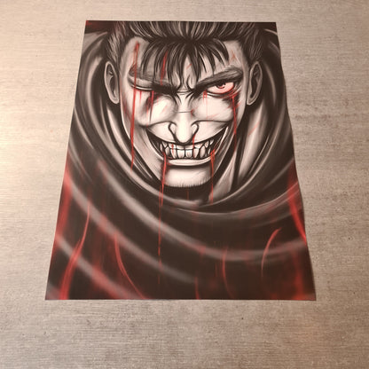 Berserk Guts Poster