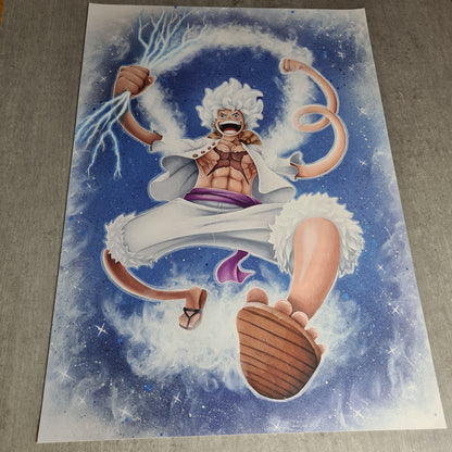 Luffy Gear 5 XXL PVC-Poster