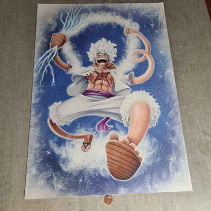 Luffy Gear 5 XXL PVC-Poster