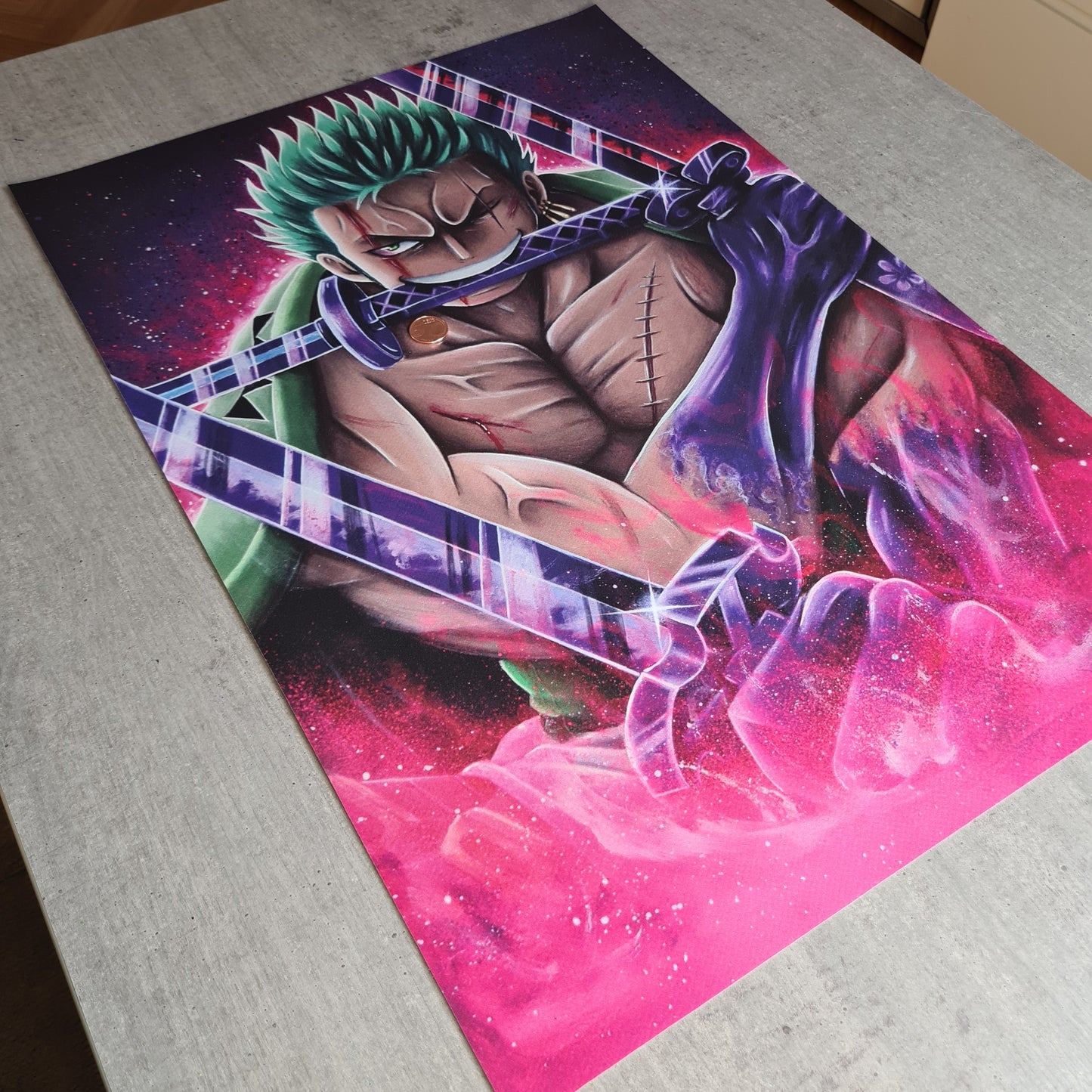 Lorenor Zorro XXL PVC-Poster