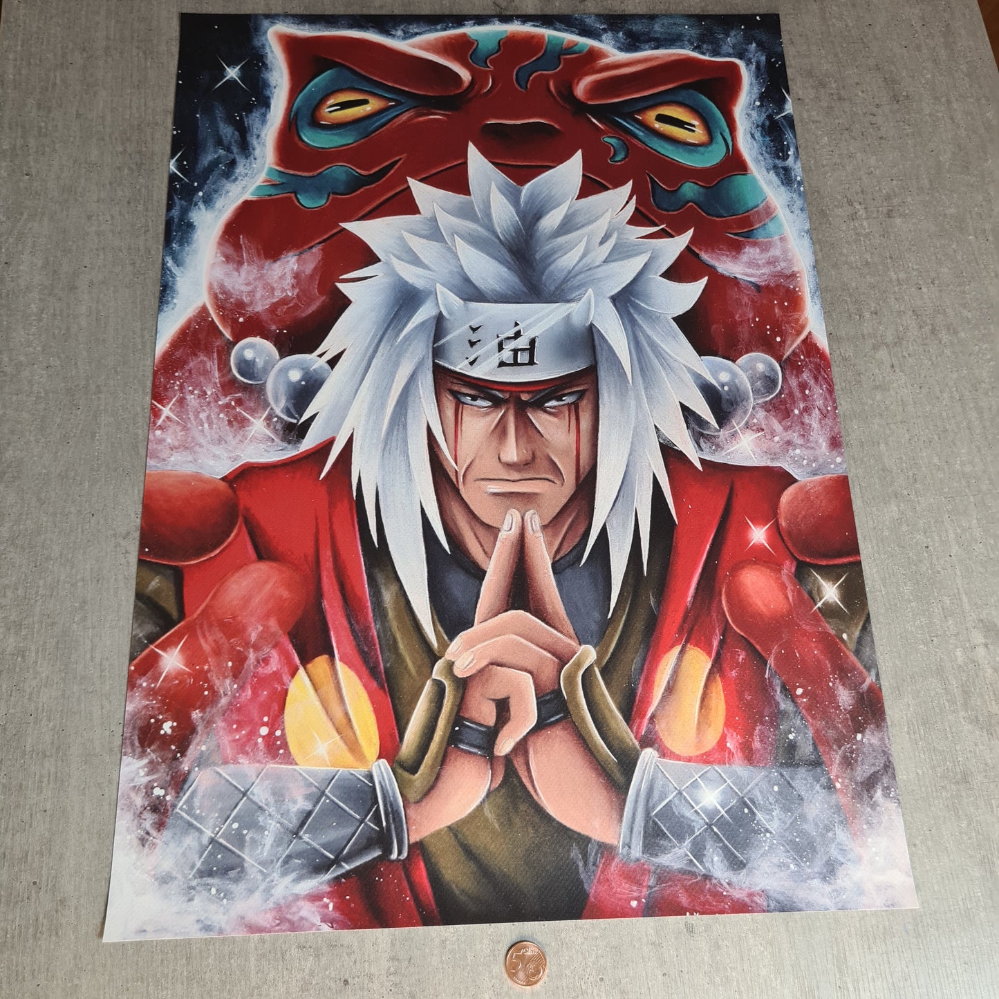 Jiraiya XXL PVC-Poster