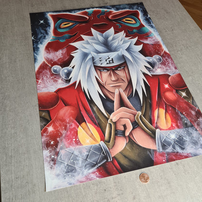 Jiraiya XXL PVC-Poster