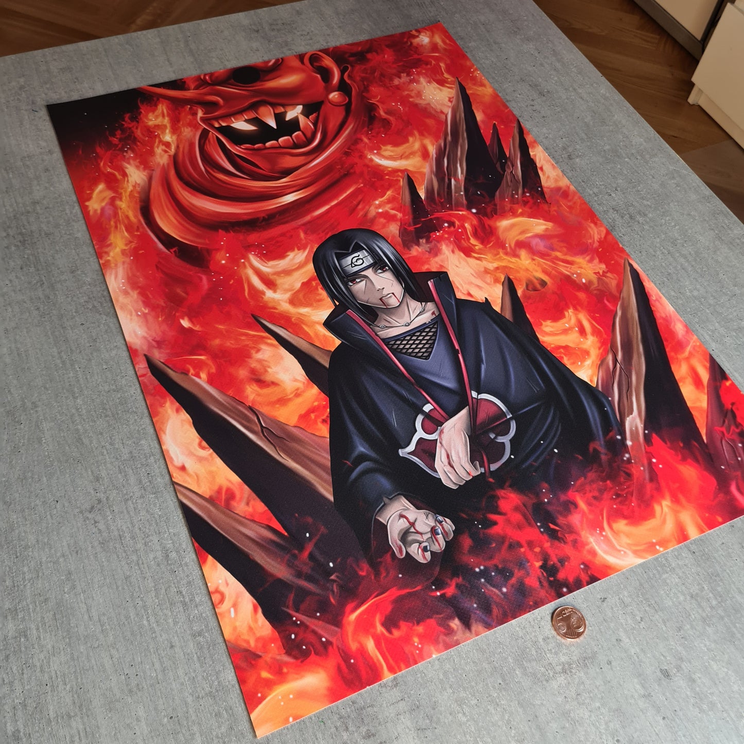 Itachi XXL PVC-Poster