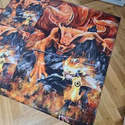 Naruto & Kurama XXL PVC-Poster