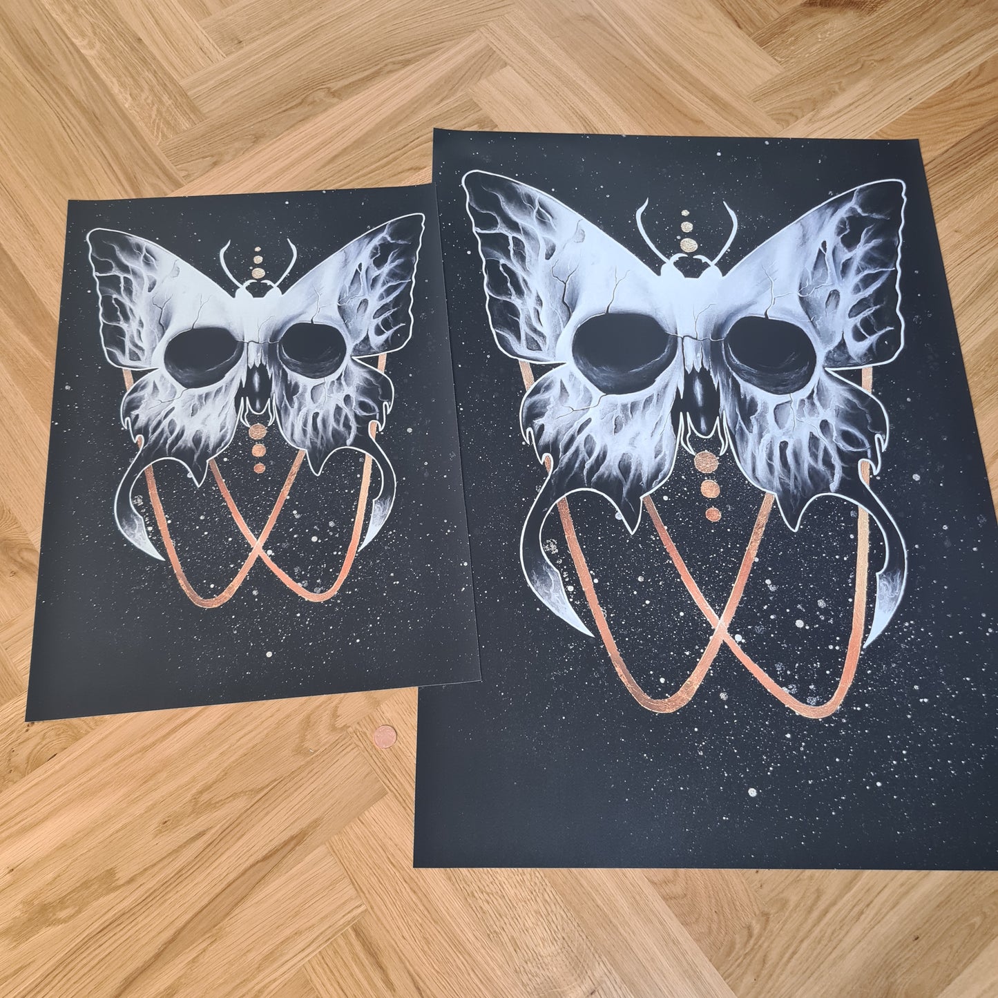 Skullbutterfly 3.0 XXL PVC-Poster