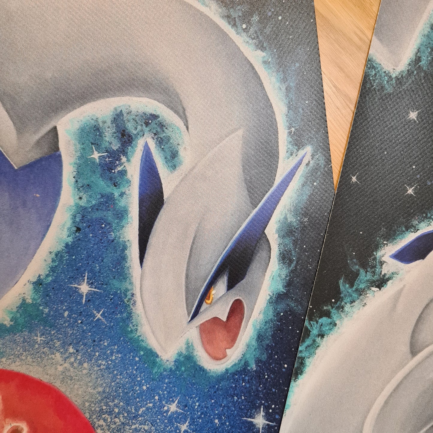 Lugia & Mew PVC POSTER 