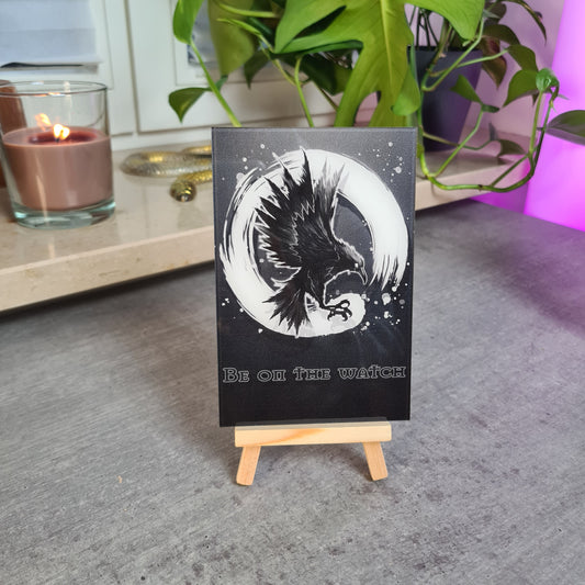 Crow Acrylic Glass