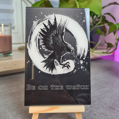 Crow Acrylic Glass