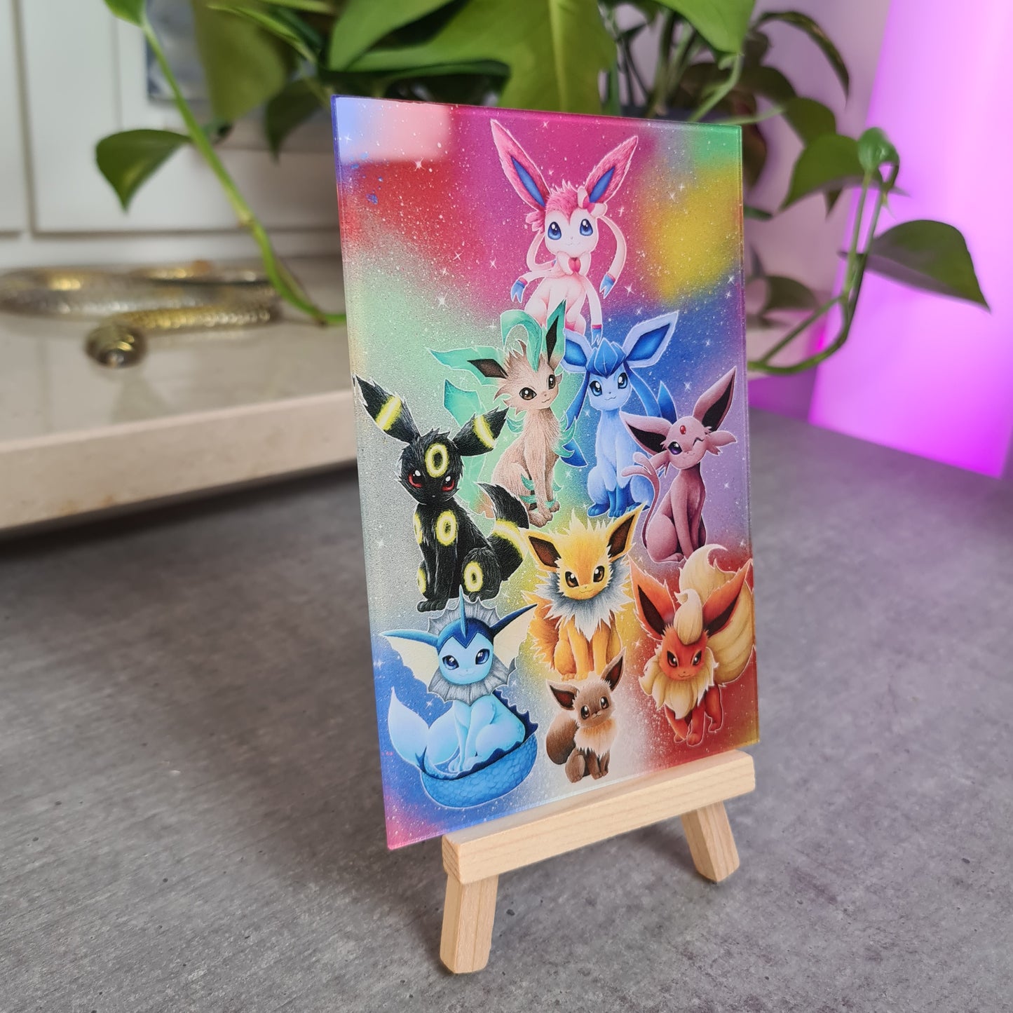 Eevee Evolutions Acrylic Glass