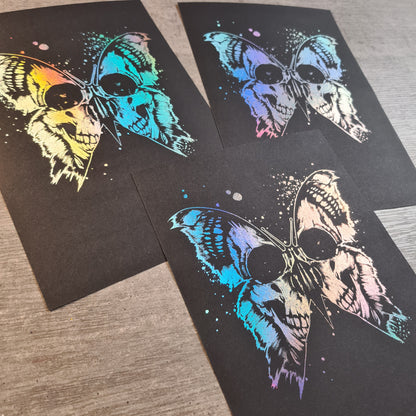 Skullbutterfly Holo Poster