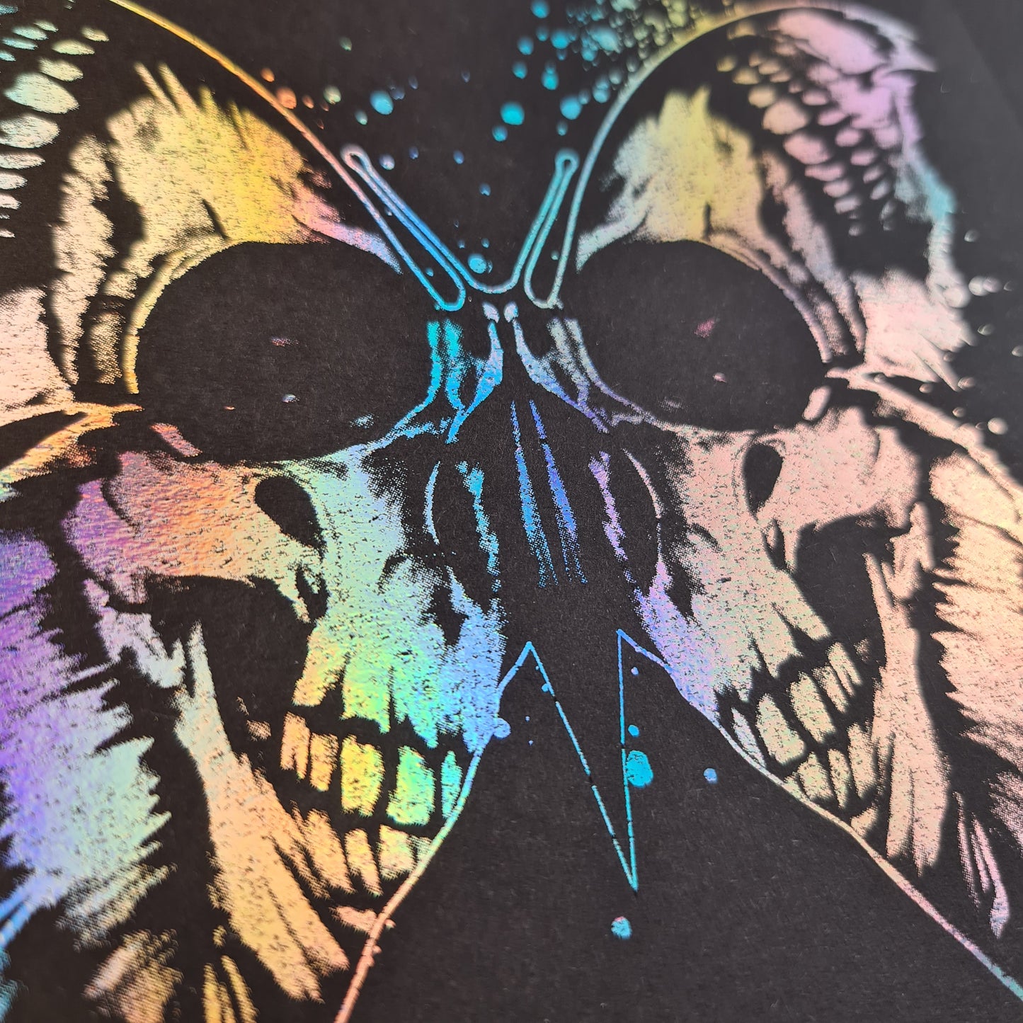 Skullbutterfly Holo Poster